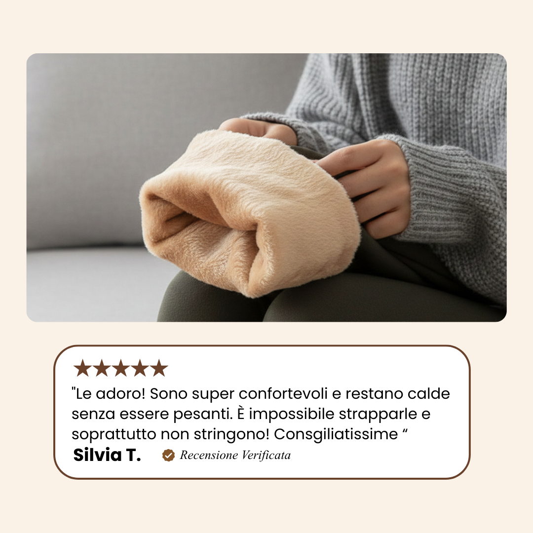 Collant Antigelo Taglia Unica in Pile ✨💕❄️